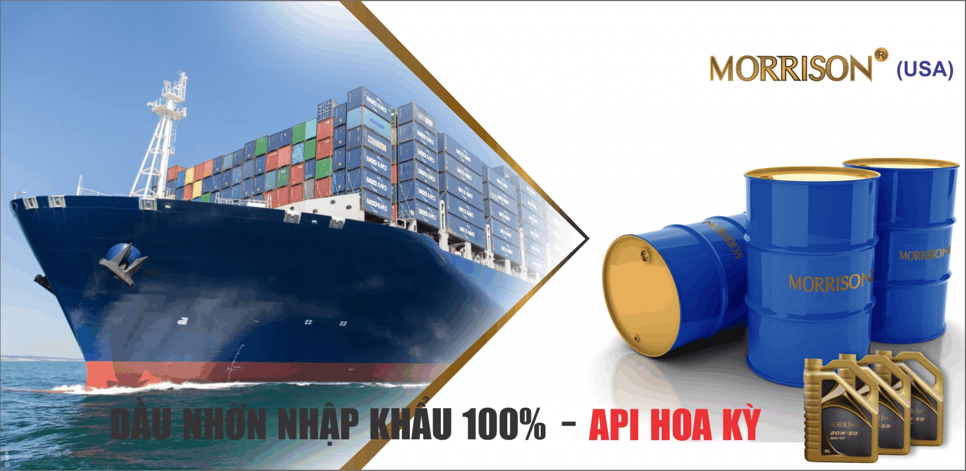 Morrison – Địa chỉ cung cấp dầu nhớt uy tín